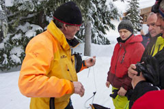 CMHヘリスキーガイドが皆様をご案内します。