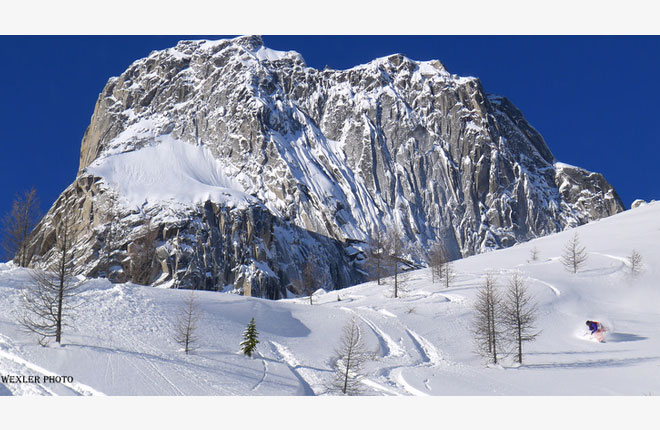 バガブースヘリスキーの様子