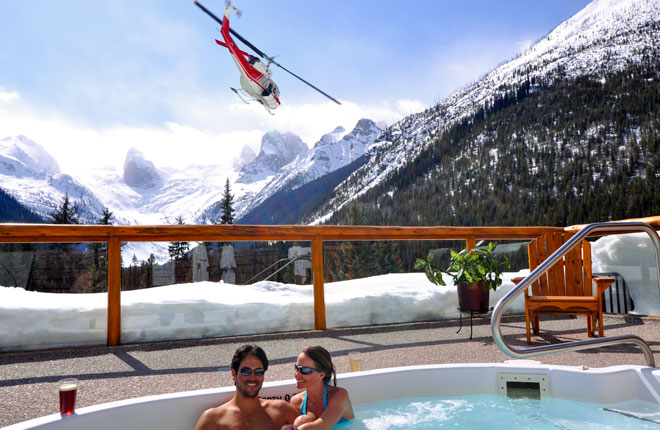 バガブース屋上アウトドアジャクージ