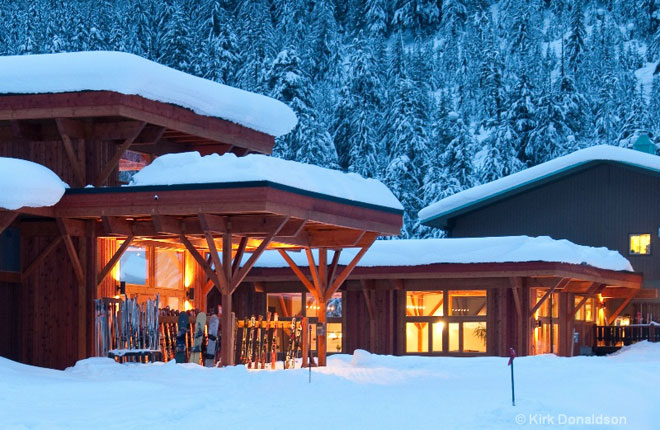 ガリーナロッジ外観