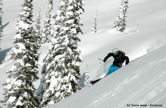 クートニーヘリスキーの様子
