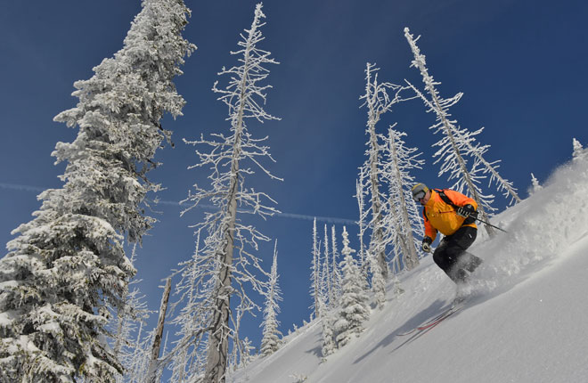 クートニーヘリスキーの様子