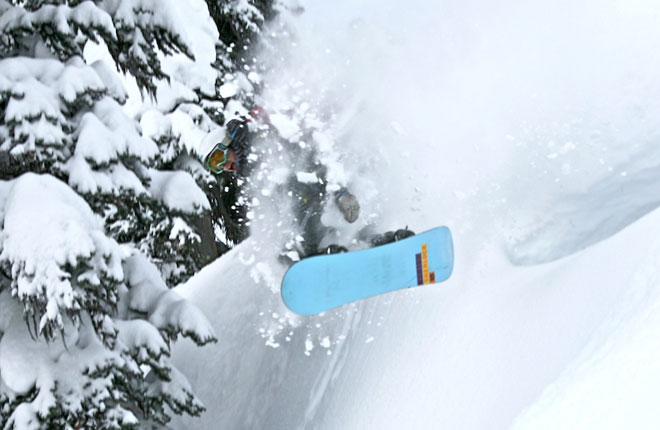 レベルストークヘリスキーの様子