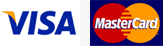 VISA、マスターカードが使えます。